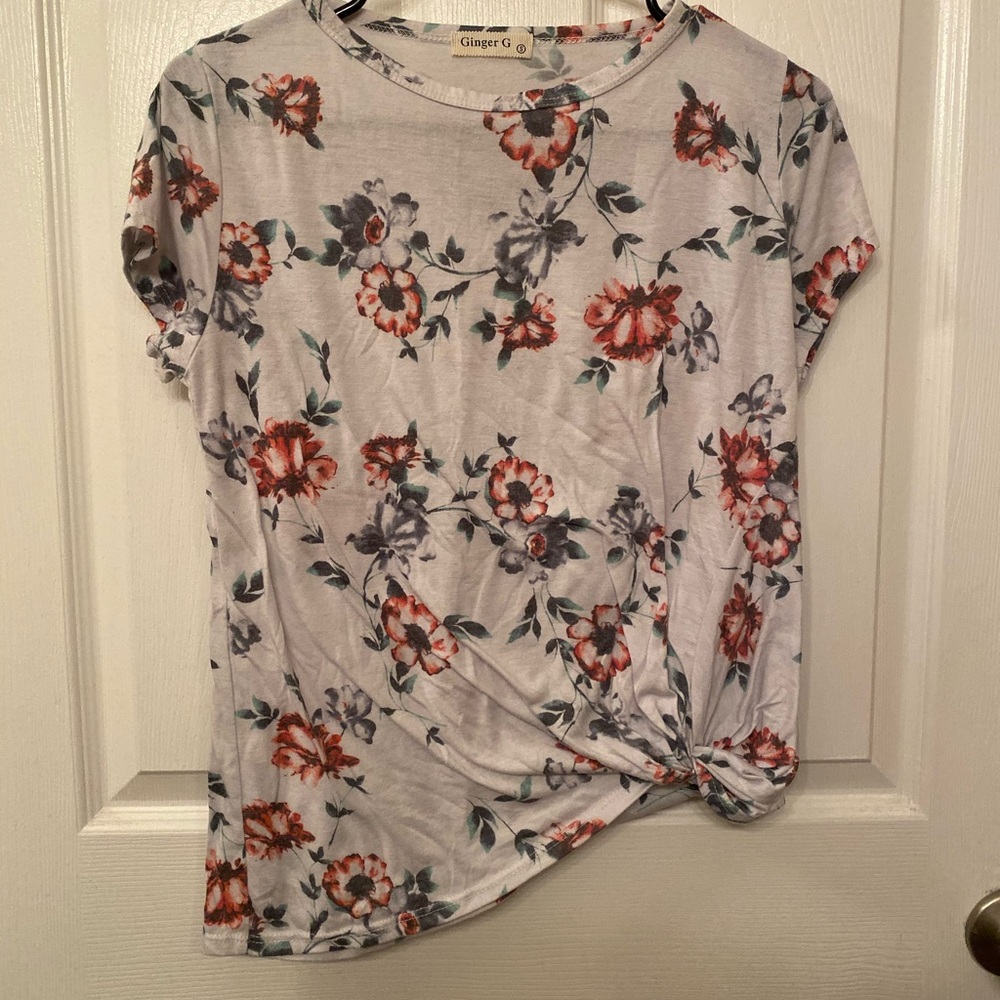 Floral Knot t shirt